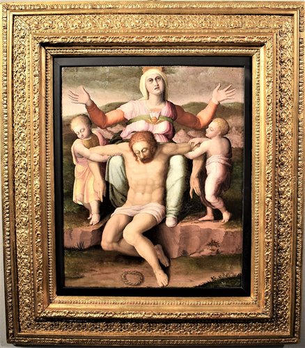 "Pietà"  da Michelangelo Buonarroti